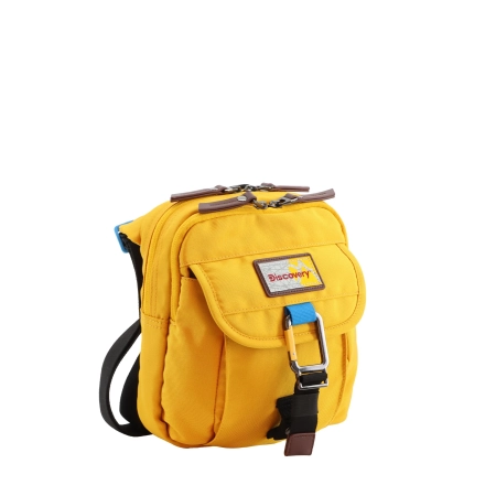 Torba na ramię z klapą Discovery Icon żółta 3l