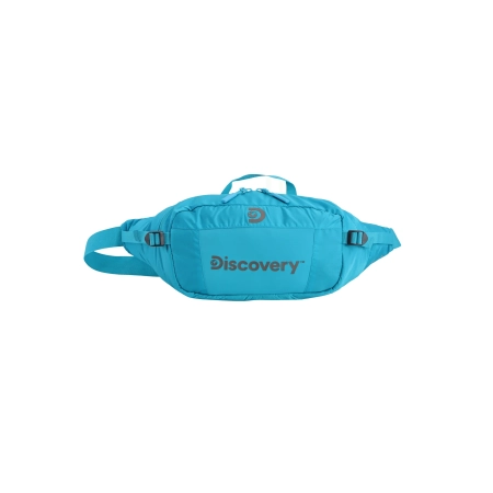 Duża torba biodrowa – nerka  Discovery Outdoor niebieska 6l