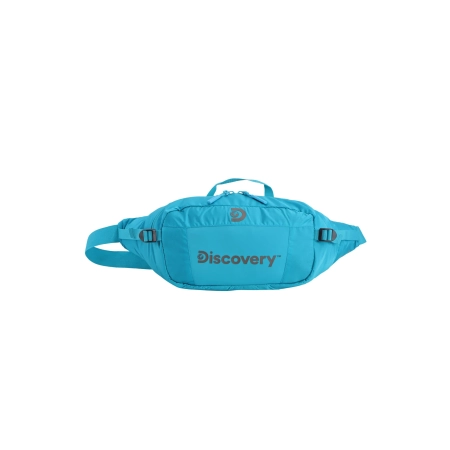 Duża torba biodrowa – nerka  Discovery Outdoor niebieska 6l