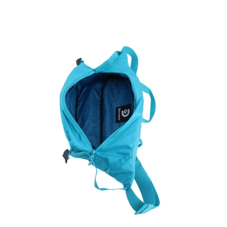 Duża torba biodrowa – nerka  Discovery Outdoor niebieska 6l