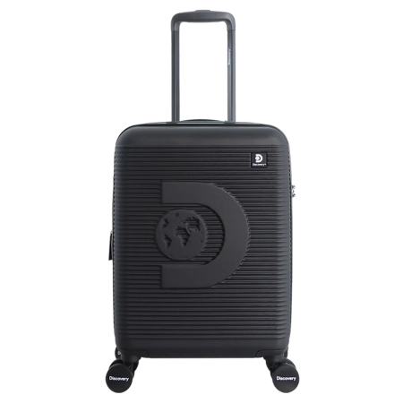 Mała walizka twarda Discovery Eclipse antracytowa 38 l