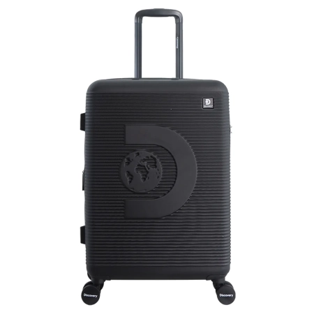 Średnia walizka twarda Discovery Eclipse antracytowa 66 l
