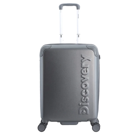 Mała walizka twarda Discovery Focus antracytowa 34 l