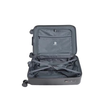 Mała walizka twarda Discovery Focus antracytowa 34 l