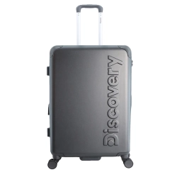 Średnia walizka twarda Discovery Focus antracytowa 66 l
