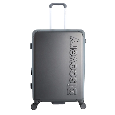 Średnia walizka twarda Discovery Focus antracytowa 66 l