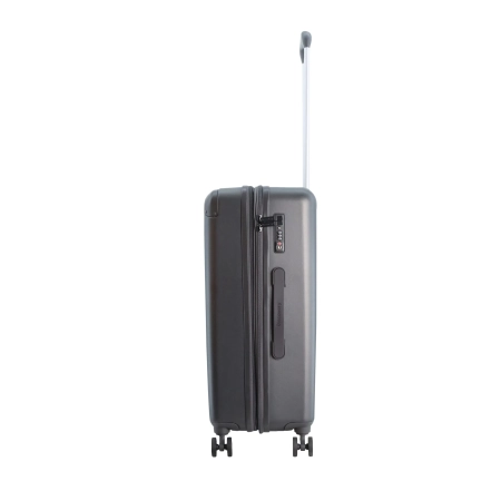 Średnia walizka twarda Discovery Focus antracytowa 66 l