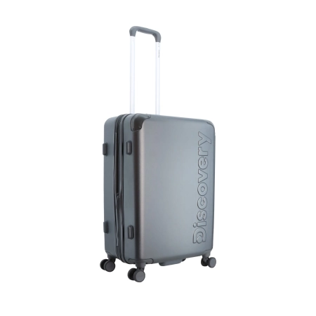 Średnia walizka twarda Discovery Focus antracytowa 66 l
