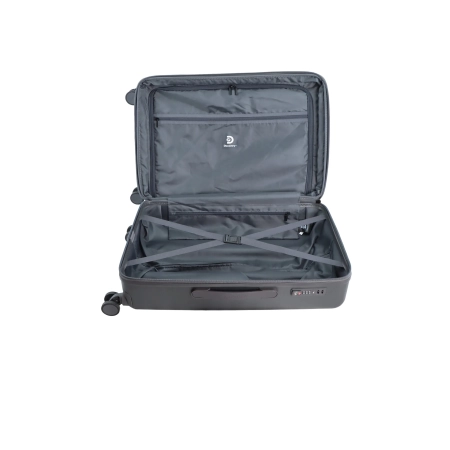 Średnia walizka twarda Discovery Focus antracytowa 66 l