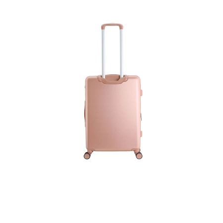 Średnia walizka twarda Discovery Focus złota 66 l