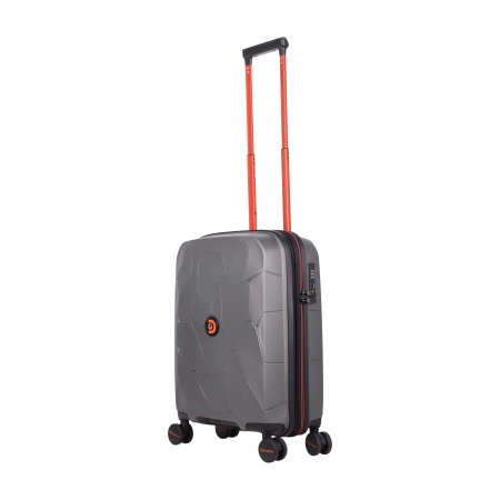 Mała walizka twarda Discovery Lava antracytowa 38 l