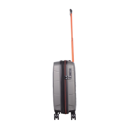 Mała walizka twarda Discovery Lava antracytowa 38 l