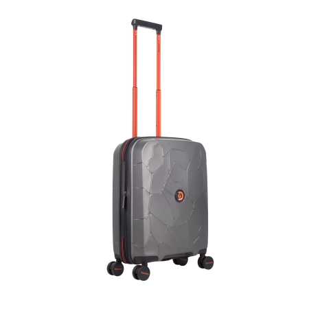 Mała walizka twarda Discovery Lava antracytowa 38 l