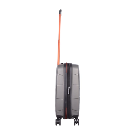 Mała walizka twarda Discovery Lava antracytowa 38 l