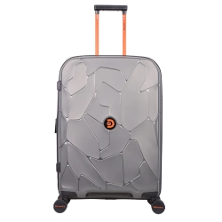 Średnia walizka twarda Discovery Lava antracytowa 60 l