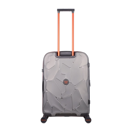 Średnia walizka twarda Discovery Lava antracytowa 60 l