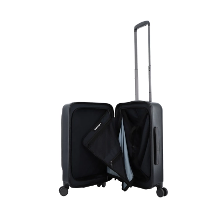 Mała walizka twarda Discovery Patrol antracytowa 41 l