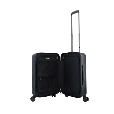 Mała walizka twarda Discovery Patrol antracytowa 41 l