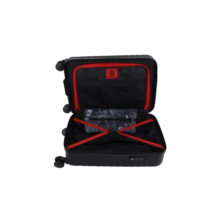 Mała walizka Discovery Reptile czarna 37 l