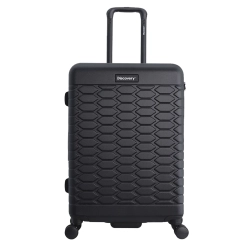 Średnia walizka twarda Discovery Reptile czarna 62 l Średnia walizka twarda Discovery Reptile czarna 62 l