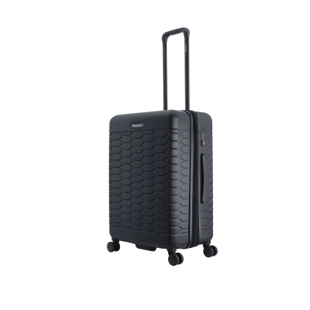 Średnia walizka Discovery Reptile czarna 62–71 l