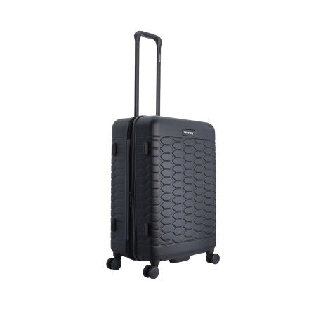 Średnia walizka Discovery Reptile czarna 62–71 l