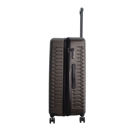 Duża walizka twarda Discovery Reptile khaki 103 l