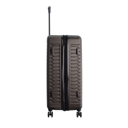 Duża walizka twarda Discovery Reptile khaki 103 l
