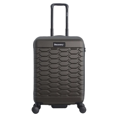 Mała walizka twarda Discovery Reptile khaki 37 l