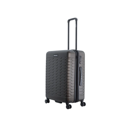 Średnia walizka twarda Discovery Reptile khaki 62 l