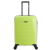 Mała walizka twarda Discovery Skyward limonkowa 36 l