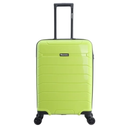 Mała walizka twarda Discovery Skyward limonkowa 36 l