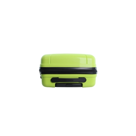 Mała walizka twarda Discovery Skyward limonkowa 36 l