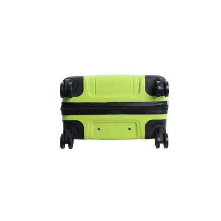 Mała walizka twarda Discovery Skyward limonkowa 36 l