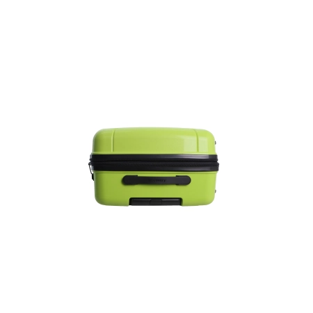 Średnia walizka twarda Discovery Skyward limonkowa 68 l
