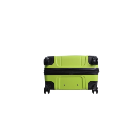 Średnia walizka twarda Discovery Skyward limonkowa 68 l
