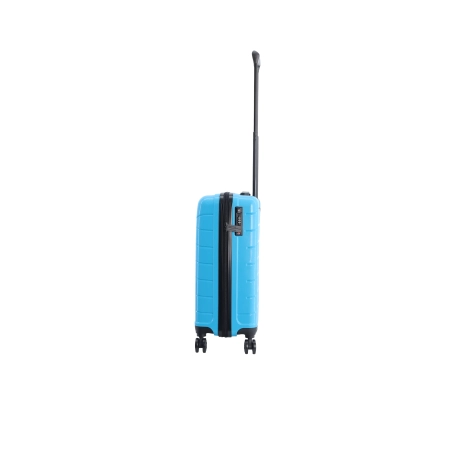 Mała walizka twarda Discovery Skyward niebieska 36 l