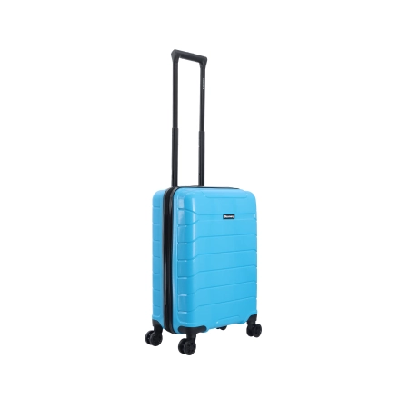 Mała walizka twarda Discovery Skyward niebieska 36 l