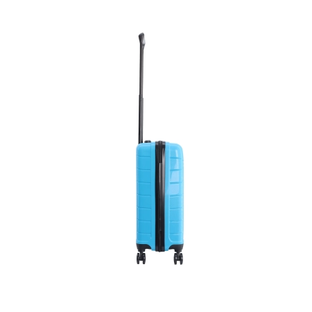 Mała walizka twarda Discovery Skyward niebieska 36 l