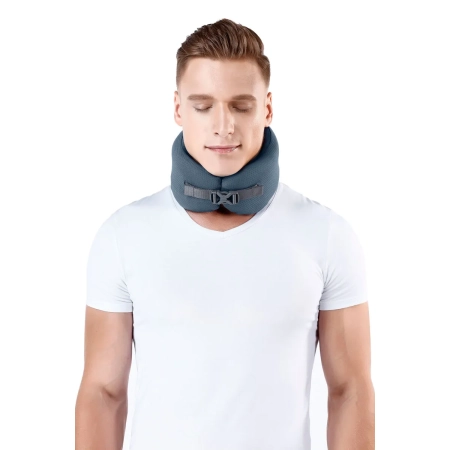 Poduszka podróżna Easy NAP granatowa L