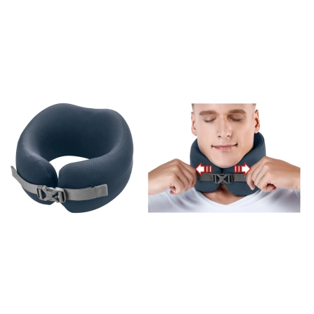 Poduszka podróżna Easy NAP granatowa M