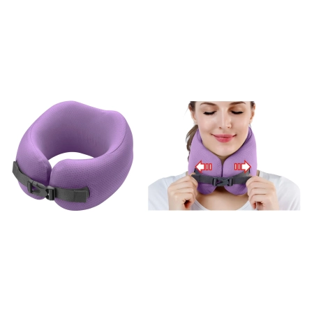 Poduszka podróżna Easy NAP lawendowa M