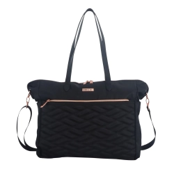 Torebka damska Elle Doux - shopperka czarna 0,56l Torebka damska Elle Doux - shopperka czarna 0,56l