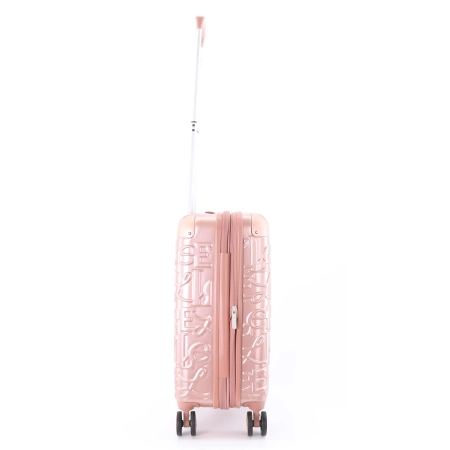 Mała walizka Elle Alors różowa 39–46 l