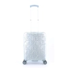 Mała walizka Elle Alors srebrna 39–46 l