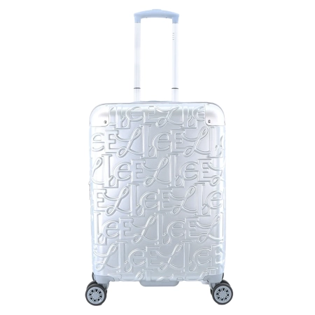 Mała walizka Elle Alors srebrna 39–46 l