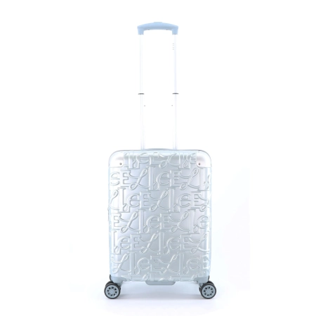 Mała walizka Elle Alors srebrna 39–46 l