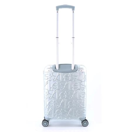 Mała walizka Elle Alors srebrna 39–46 l