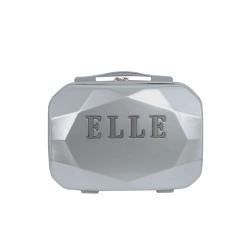 Kuferek Elle Diamond srebrny 8l
