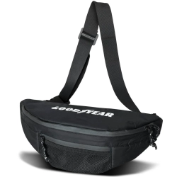 Torba biodrowa - nerka Goodyear czarna 4l